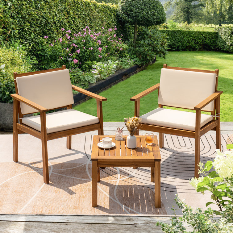 Outdoor seating for 2 new arrivals